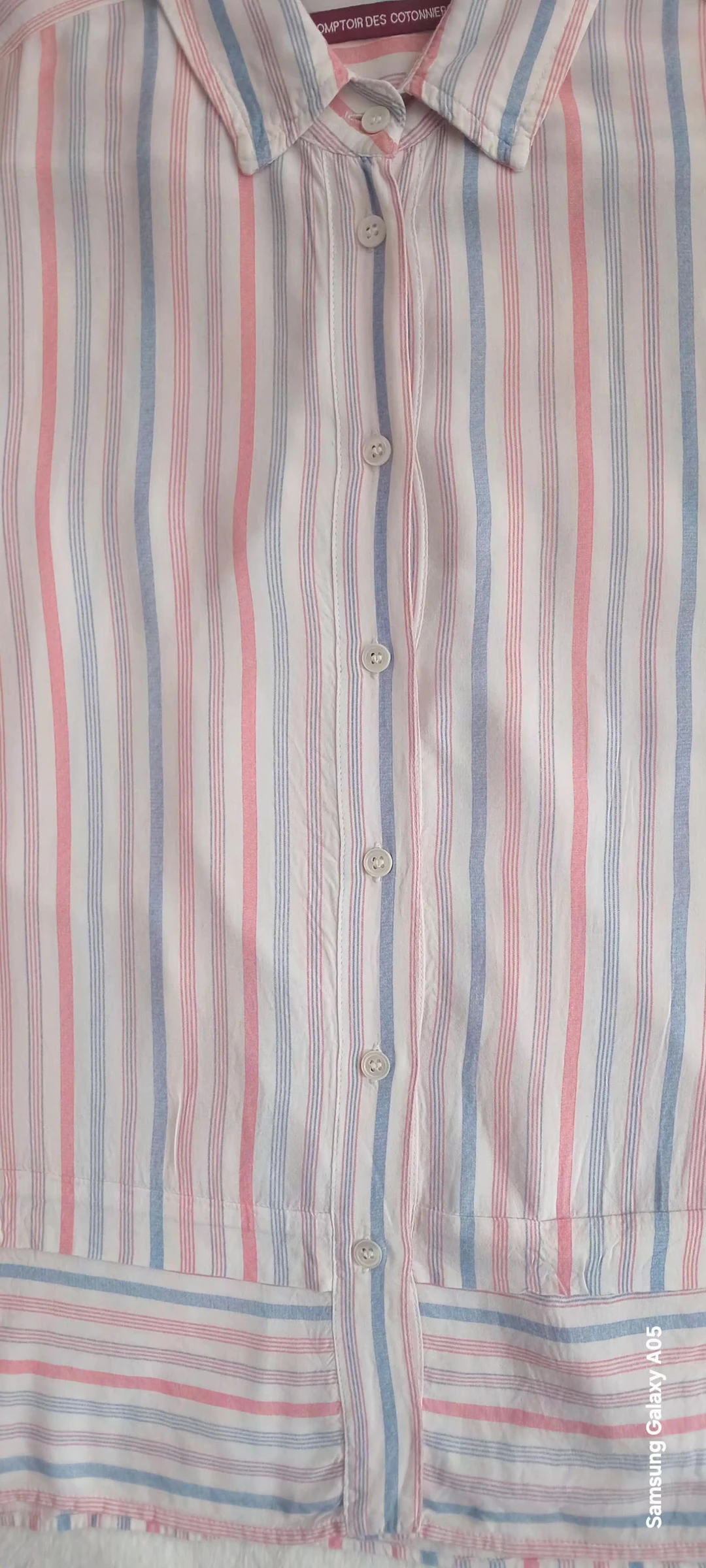 Chemise Comptoir Des Cotonniers •FR 40•Fabricação Madagascar – photo 4